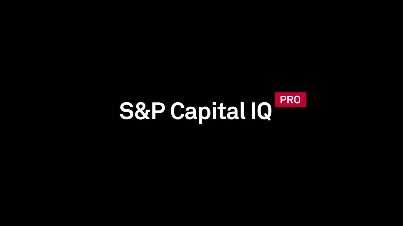 HFSL Seminar Series: S&P Capital IQ